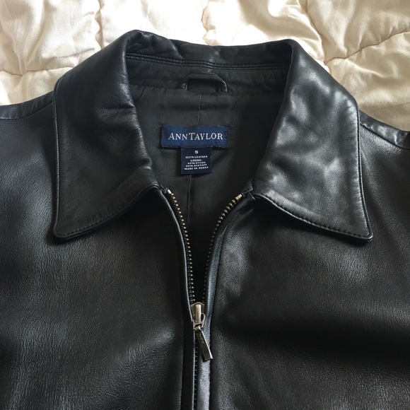 Ann Taylor Jackets & Blazers - ANN TAYLER Leather Jacket.